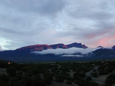 Watermelon mountain wrapped in a cloud Bob Dubin