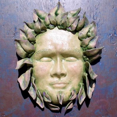 Green Man Mask �Cate Clark