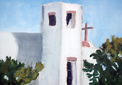 White Church in Northern New Mexico Charlotte Lough