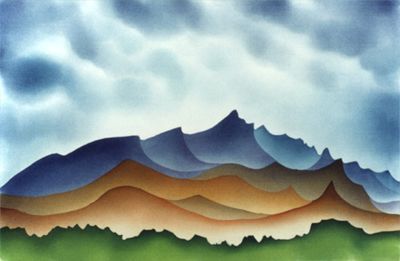 In the Desert Even the Mountains Dance for Rain ©Dorothy Bowen In the Desert Even the Mountains Dance for Rain ©Dorothy Bowen