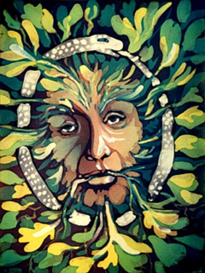 Eternal Green Man II Dorothy Bowen