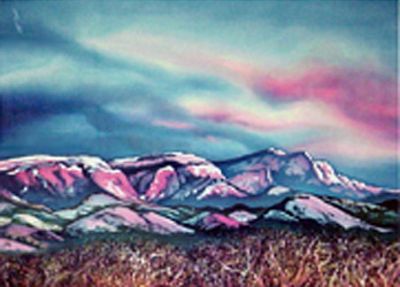 Sandia Snow Glow Dorothy Bowen