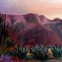 Sandia Sunset (detail) Eunice R. Bromberg