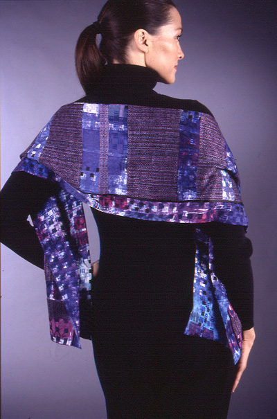 Pieced Scarf Helen Summers