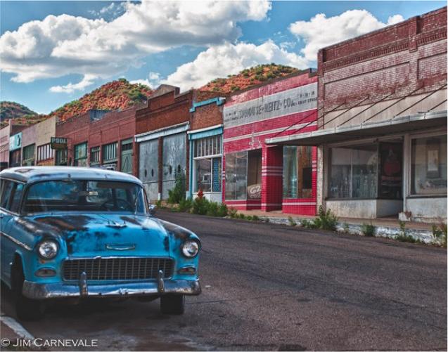 Blue Chevy on Erie Street �Jim Carnevale