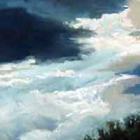 Winter Sky (detail) �Katheirne Irish Henry