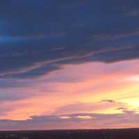 Placitas Artists - Placitas Sunset Lew Engle