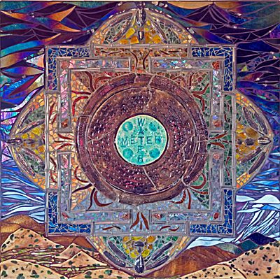 Placitas Water Meter Mandala - Laura Robbins