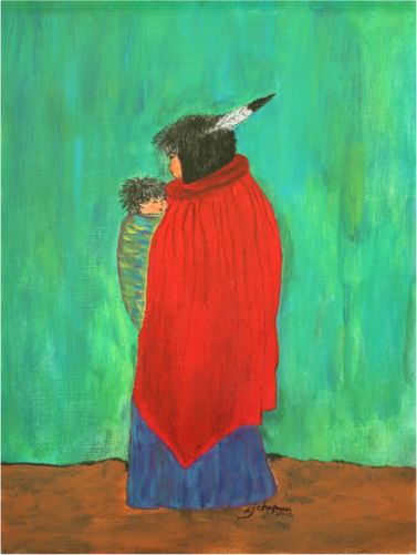 Native Woman and Baby �LJ Chapman