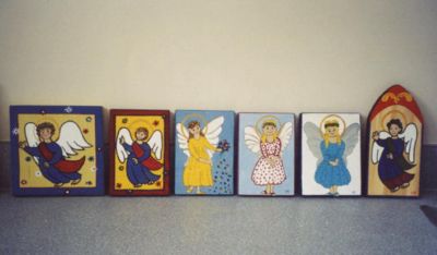 Angel Series Retablos- Mary Boatright - Retablos