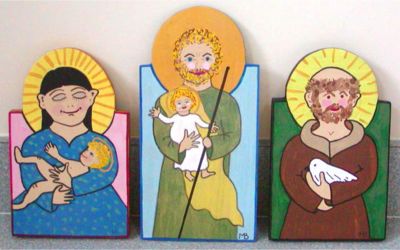 Mini Saints - Mary Boatright - Retablos