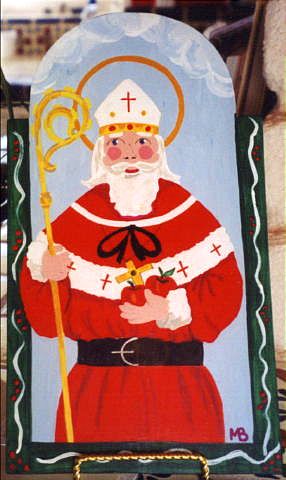 Saint Nicholas - Mary Boatright - Retablos