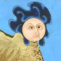 Bird Goddess Tea Table - �Mary E. Carter