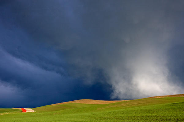 Rising Storm Over the Palouse Mary Lee Dereske